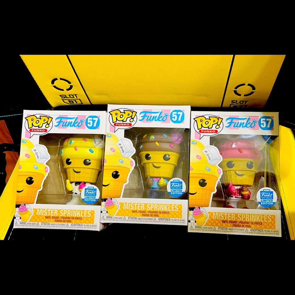 Funko Pop! Mister Sprinkles - Complete Set!